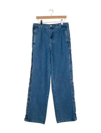 Pre-owned Pas Une Marque Relaxed Fit Jeans In Blue