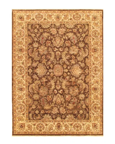 Pasargad Home Agra Hand-knotted Rug In Brown