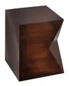 Pasargad Home Aleksy Side Table In Copper