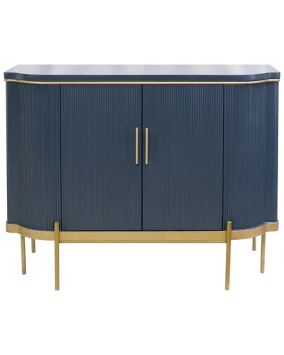 Pasargad Home Amelia Teal Cabinet