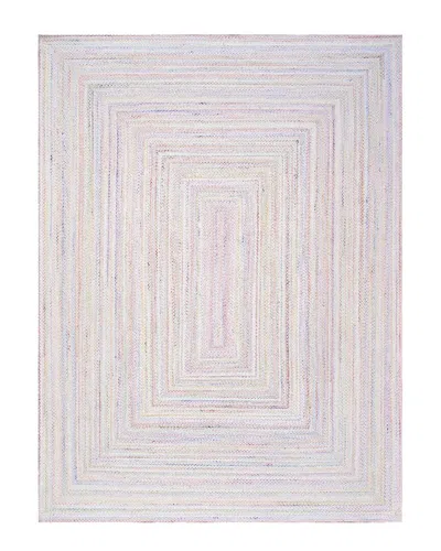Pasargad Home Camilo Hand-braided Indoor/outdoor Area Rug In Multi