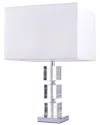 Pasargad Home Fredo Table Lamp In Silver