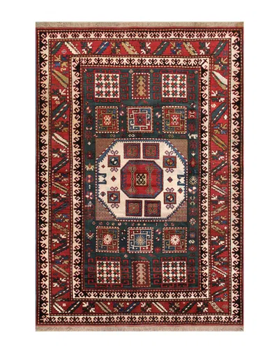 Pasargad Home Kazak Wool Rug In Multi