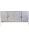 Pasargad Home Luna Sideboard In Silver