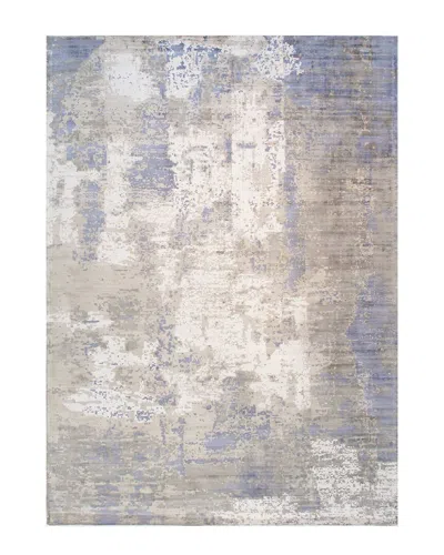 Pasargad Home Mirage Hand-loomed Area Rug In Blue