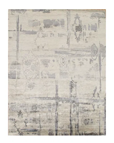 Pasargad Home Modern Hand-knotted Rug In Neutral