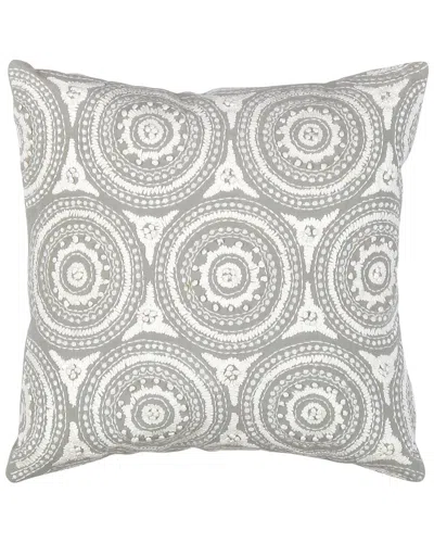 PASARGAD HOME PASARGAD HOME NAPLES EMBROIDERED PILLOW