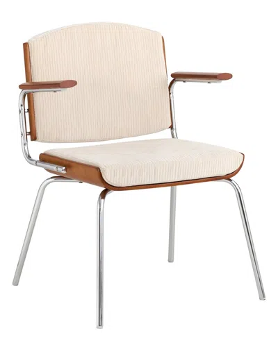 Pasargad Home Nara Armchair In Neutral