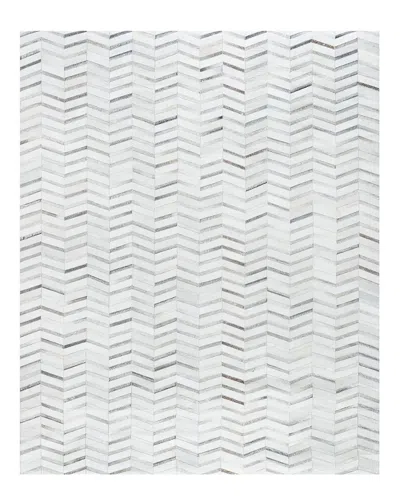 Pasargad Home Pasargad Galaxy Hand-loomed Rug In White
