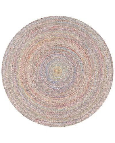 Pasargad Home Ponta Hand Braided Indoor/outdoor Area Rug In Multi