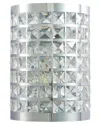 Pasargad Home Rene Sconce Light In Silver