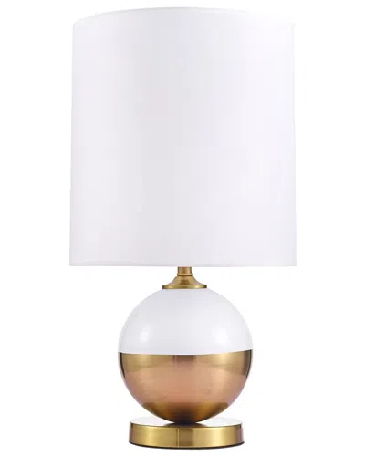 Pasargad Home Senato Table Lamp In White