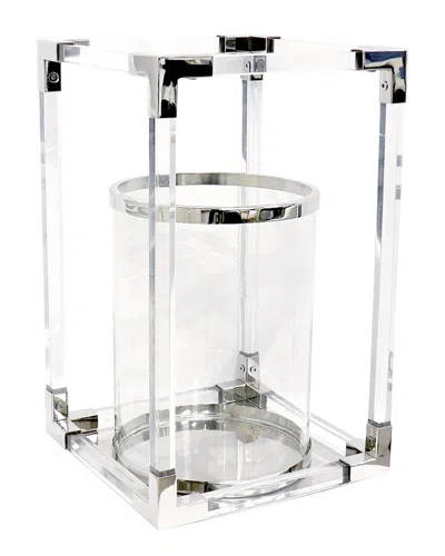 Pasargad Home Soren Large Lantern In Clear