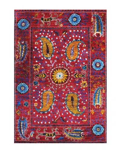Pasargad Home Sultanabad Hand-knotted Rug In Multi