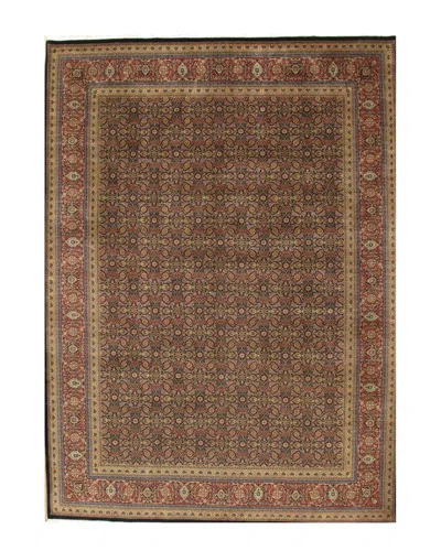 Pasargad Home Tabriz Hand-knotted Rug In Brown