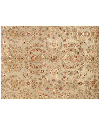 Pasargad Home Tabriz Hand-knotted Rug In Brown