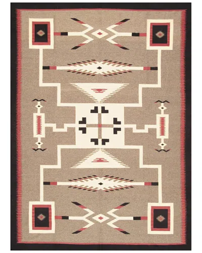 Pasargad Home Traditional Tuscany Geometric Wool Area Rug