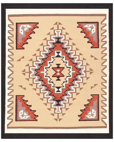 Pasargad Home Traditional Tuscany Geometric Wool Area Rug