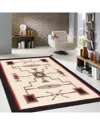 Pasargad Home Traditional Tuscany Reversible Wool Area Rug In Multi