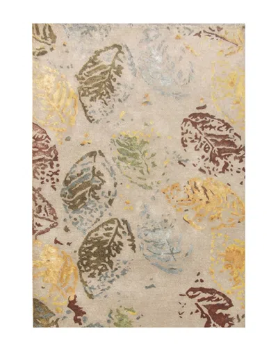 Pasargad Home Transitiona Hand-tufted Rug In Multi