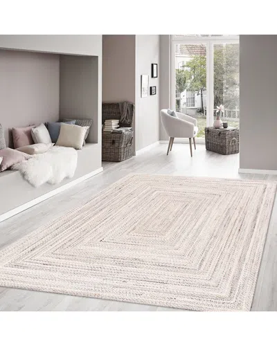 Pasargad Home Transitional Camilo Hand Braided Indoor/outdoor Area Rug
