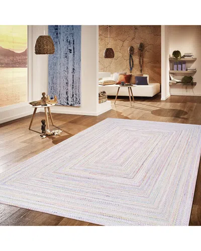 Pasargad Home Transitional Sagres Hand Braided Indoor/outdoor Area Rug