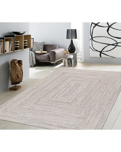Pasargad Home Transitional Sagres Hand Braided Indoor/outdoor Area Rug