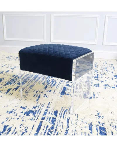 Pasargad Home Tribecca Collection Stool In Multi