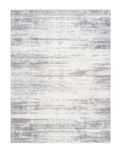 Pasargad Home Turkish Shag Modern Area Rug In Gray