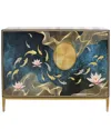 Pasargad Home Twilight Cabinet In Black