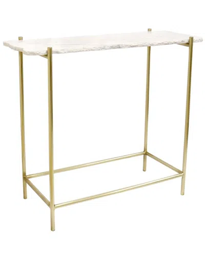 Pasargad Home Vasto Console Table In Gold