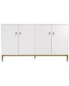 Pasargad Home Victoria Ivory Sideboard (4 Doors) In Ivory