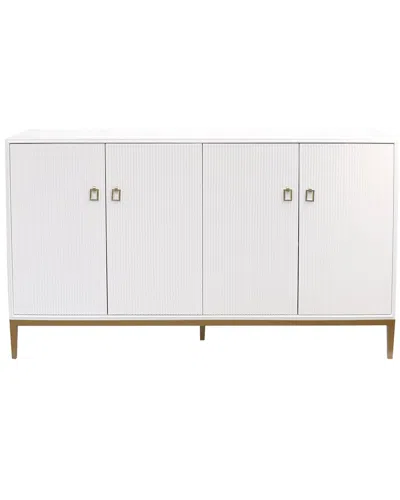 Pasargad Home Victoria Ivory Sideboard (4 Doors)