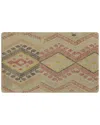Pasargad Home Vintage Turkish Kilim Wool Pillow Case