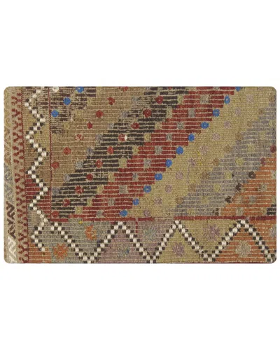 Pasargad Home Vintage Turkish Kilim Wool Pillow Case