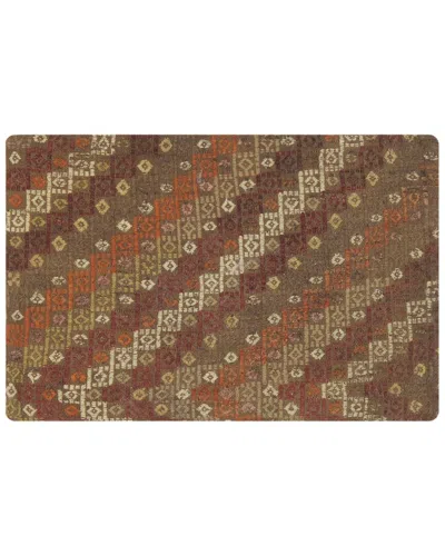 Pasargad Home Vintage Turkish Kilim Wool Pillow Case