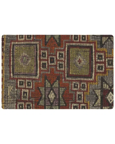 Pasargad Home Vintage Turkish Kilim Wool Pillow Case