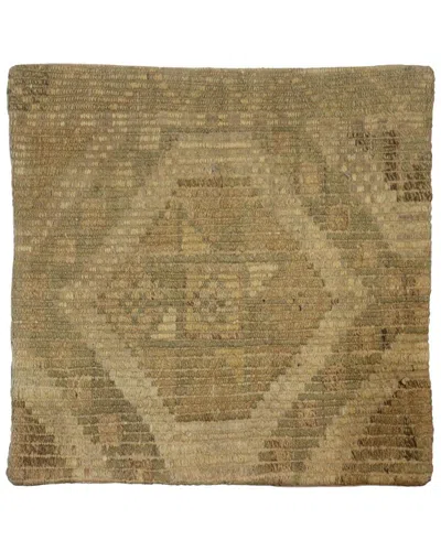 Pasargad Home Vintage Turkish Kilim Wool Pillow Case In Multi