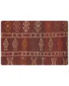 Pasargad Home Vintage Turkish Kilim Wool Pillow Case In Brown