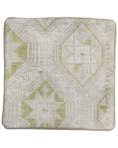 PASARGAD HOME PASARGAD HOME VINTAGE TURKISH KILIM WOOL PILLOW CASE