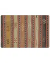 Pasargad Home Vintage Turkish Kilim Wool Pillow Case In Multi