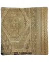 Pasargad Home Vintage Turkish Kilim Wool Pillow Case In Multi