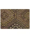 Pasargad Home Vintage Turkish Kilim Wool Pillow Case In Multi