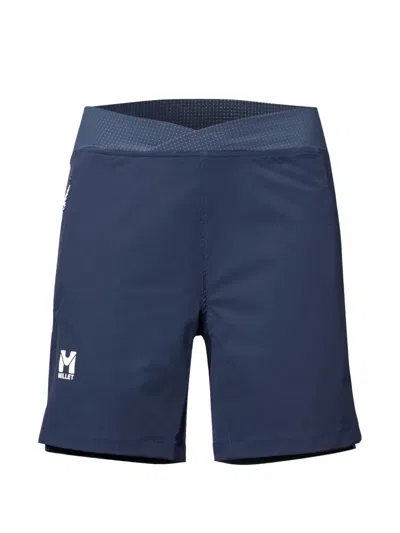 Pascal Millet Cimaï Poly Logo-print Shorts In Blue