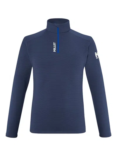 Pascal Millet Logo-print Sweatshirt In Blue