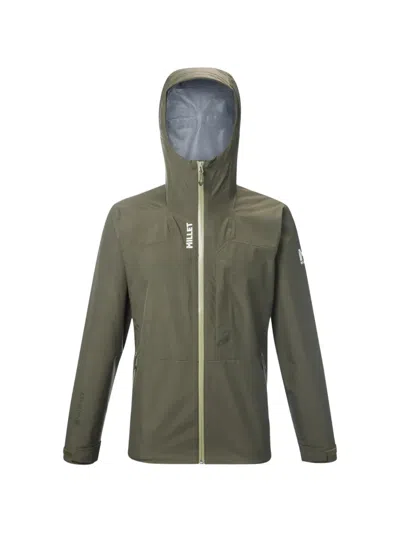 Pascal Millet Ubic Gore-tex 3l Hooded Jacket In Green