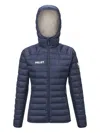 Pascal Millet Zip-up Hooded Puffer Jacket In Blue
