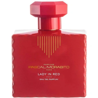 Pascal Morabito Ladies Lady In Red Edp 3.4 oz Fragrances 3760004322122 In Red   /   Red. / Orange