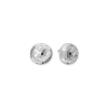 Pascal The Basketball Crooked Ball Diamond Earrings In Black