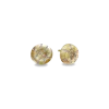 Pascal The Basketball Crooked Ball Diamond Pavé Earrings In Gold